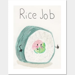 Rice job Posters and Art